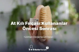 At Kılı Fırçası Kullananlar Öncesi Sonrası