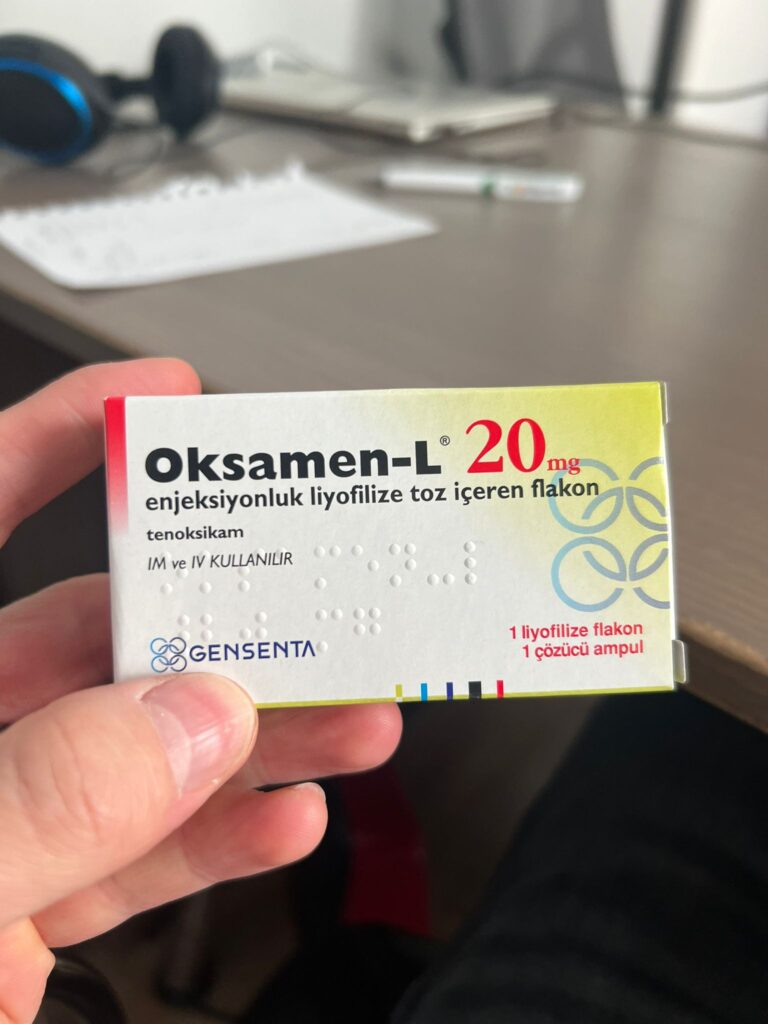 oksamen iğne görseli